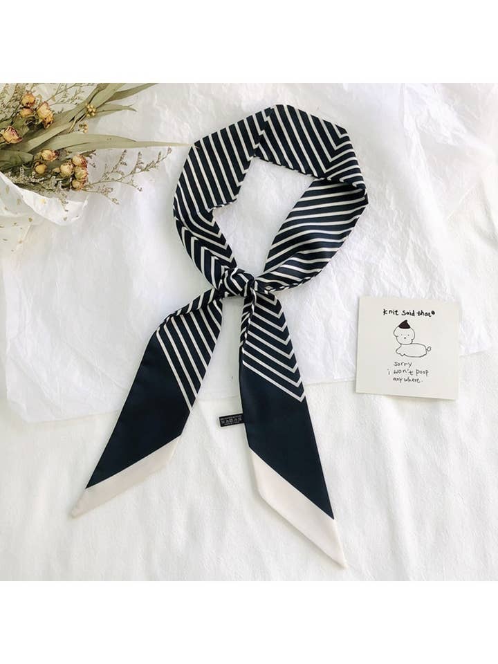 Haila - Stripe Long Headband - Elegant & Versatile for wholesale by Funkyrel® Atzbranding Limited