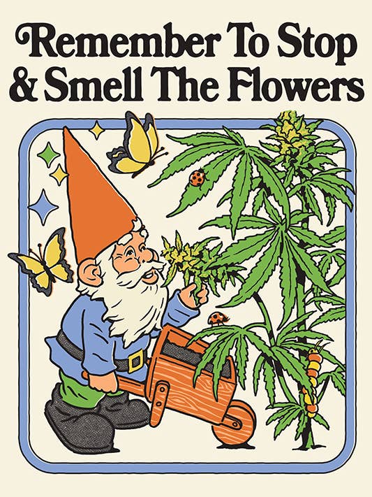 Steven Rhodes – Arrêtez-vous et sentez les fleurs Affiche 24x36 pour la vente par Pyramid America