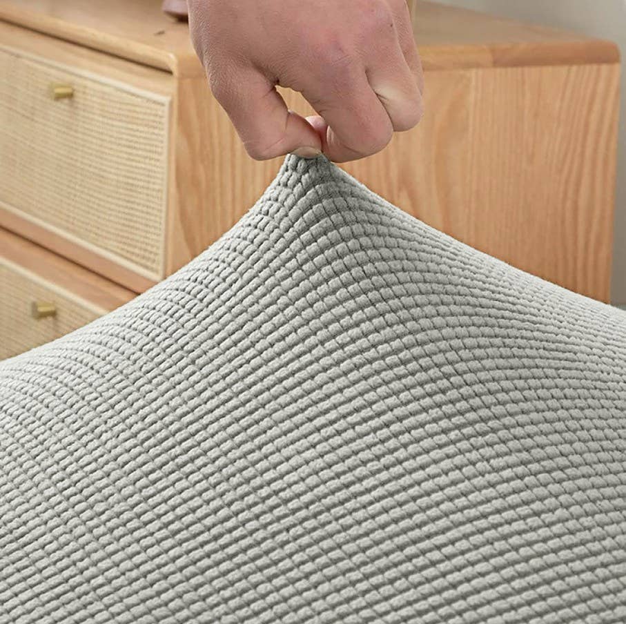 home mart goods - Vente Housses de chaise/canapé - Ensemble de 2 housses extensibles pour chaise de salle à manger, cuisine, bureau1