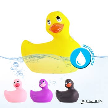 It's the BOMB® - Wholesale Sex Toy - 3 Yellow Classic Ducks 'I Rub My Duckie® Massager Vibrator2