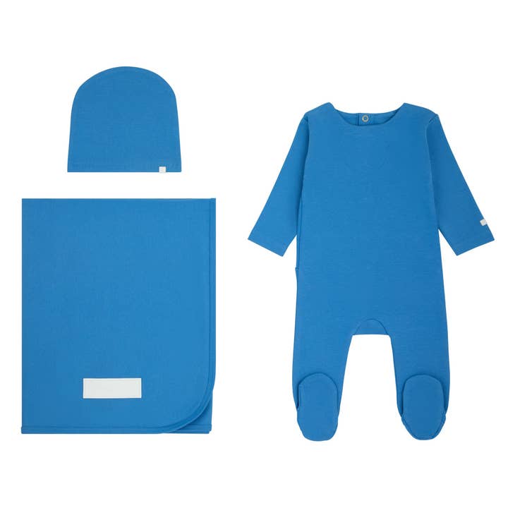 Båge Präglad - Set (Pojkar) för wholesale av cadeau baby Layette