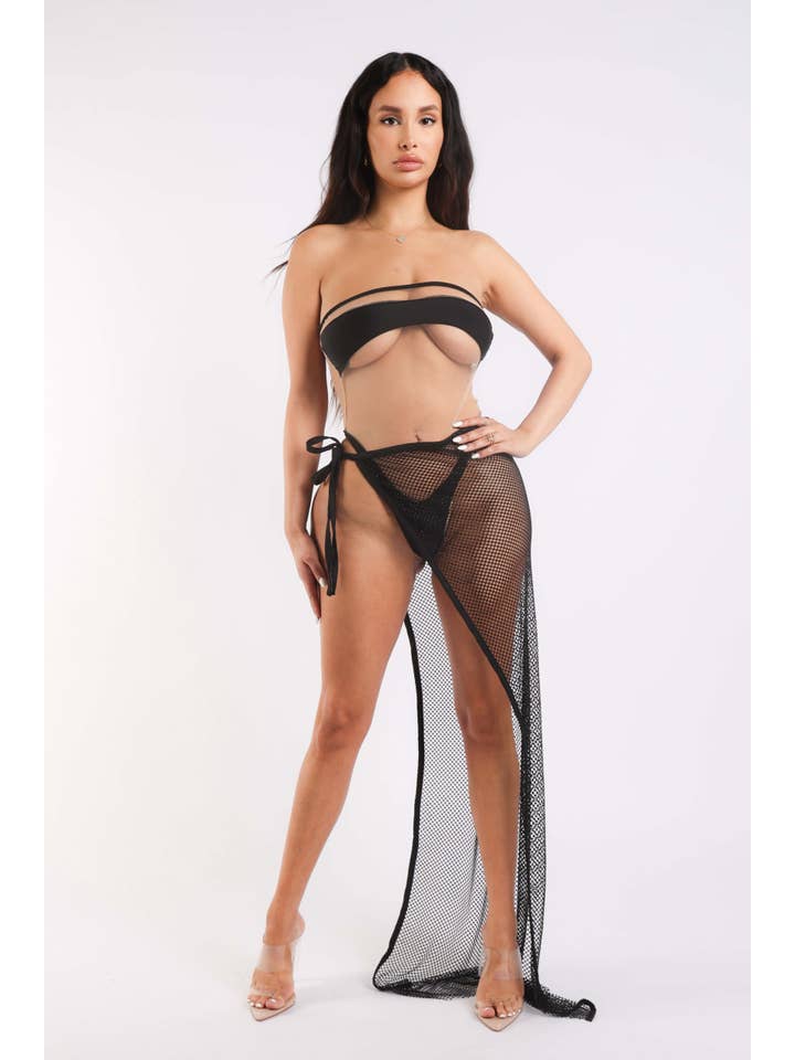 K Too - Wholesale Swim cover-up – Women’s - Sheer Mesh Sunsuit15