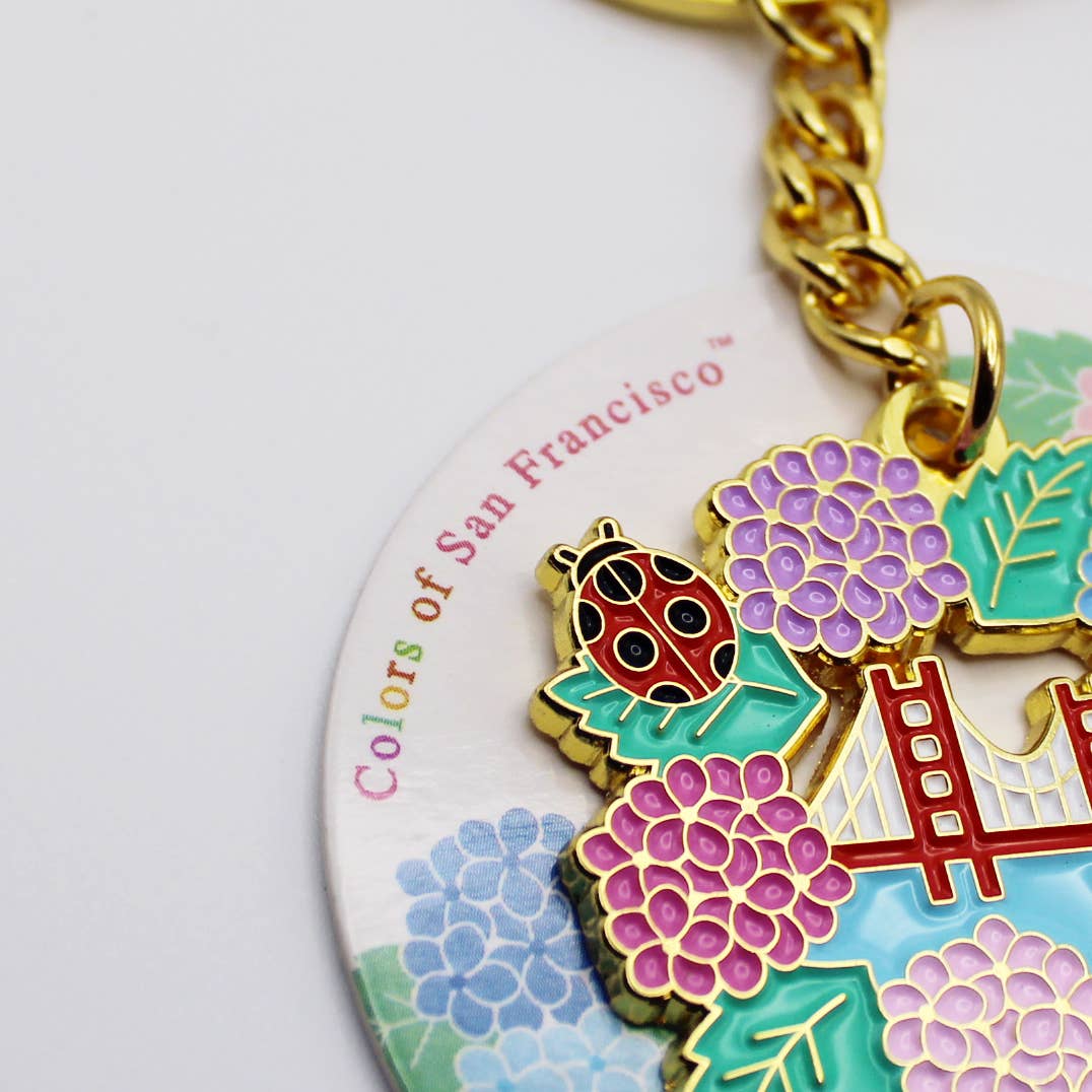 Tomoko Maruyama - Wholesale Keychain - Unisex - San Francisco Golden Keychains4