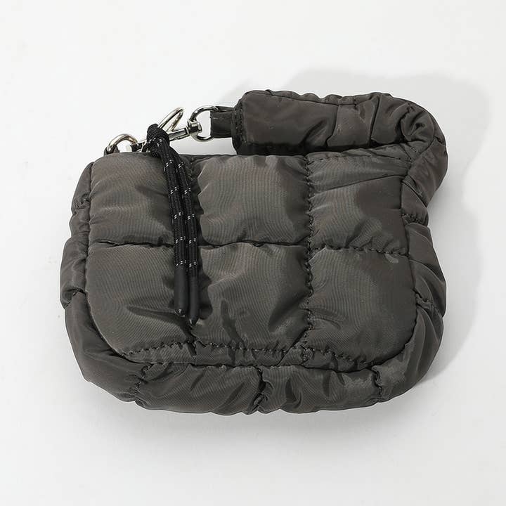 Sensibling Corp. - Wholesale Crossbody bag – Women's - Quilted Puffer Mini Purse Bag / Bag Charm1