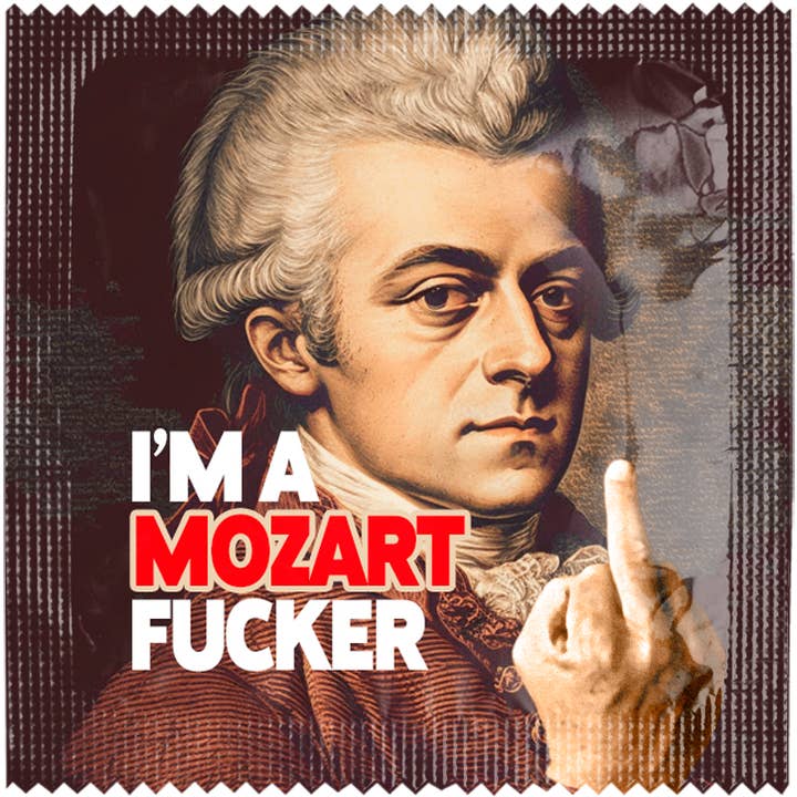 CALLVIN EU - Wholesale Gag Gift/Novelty Gift - Condom : Préservatif: Mozart1