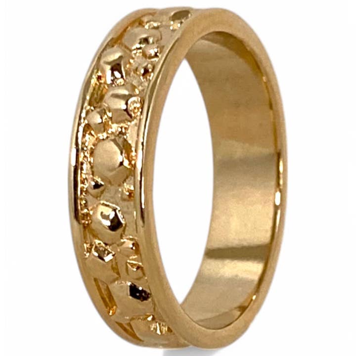 SPARROW - Wholesale Band/Stacked Ring - The Geode Nugget Ring