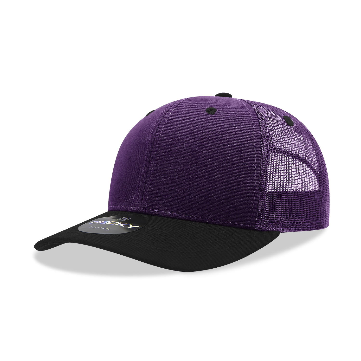 The Park Wholesale - Vente Casquette de camionneur – unisexe - Casquette Trucker classique Decky 6021, 6 panneaux, style mid pro40