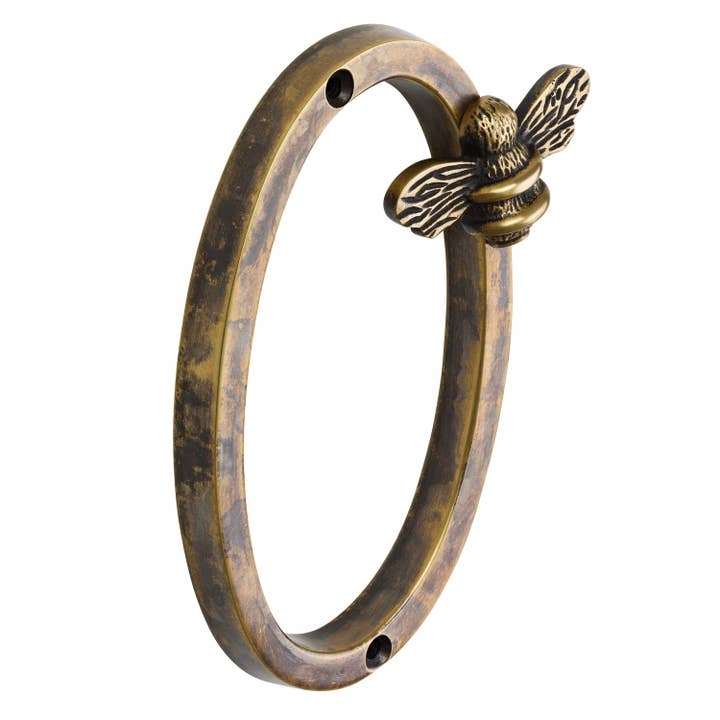 Brass bee - Wholesale Wall hook - Brass bee Premium House Numbers with Bee in Heritage Finish
