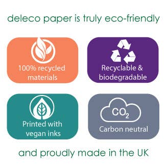 deleco - Vente Feuille de papier cadeau - Ensemble de 16 feuilles d'emballage de Noël avec étiquettes pour paresseux et lama7