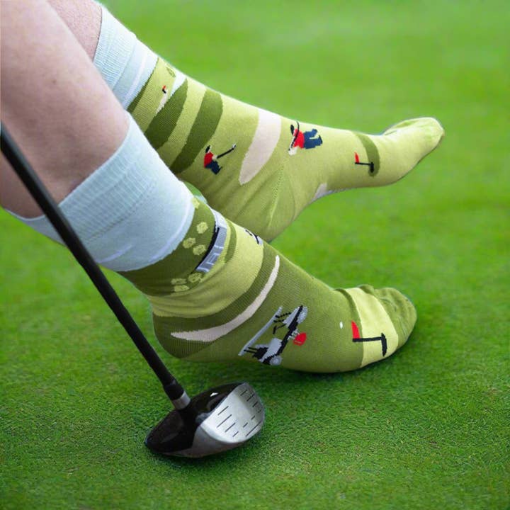 Friday Sock Co. - Wholesale Socks - Men's - Men's Golf Scene Socks2