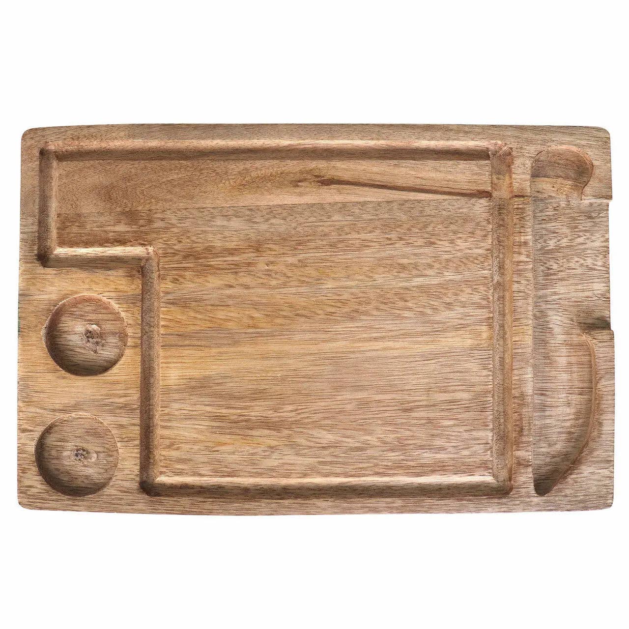 INOX artisans - Wholesale Serving Tray - Logan Mango Wood Serving Board2