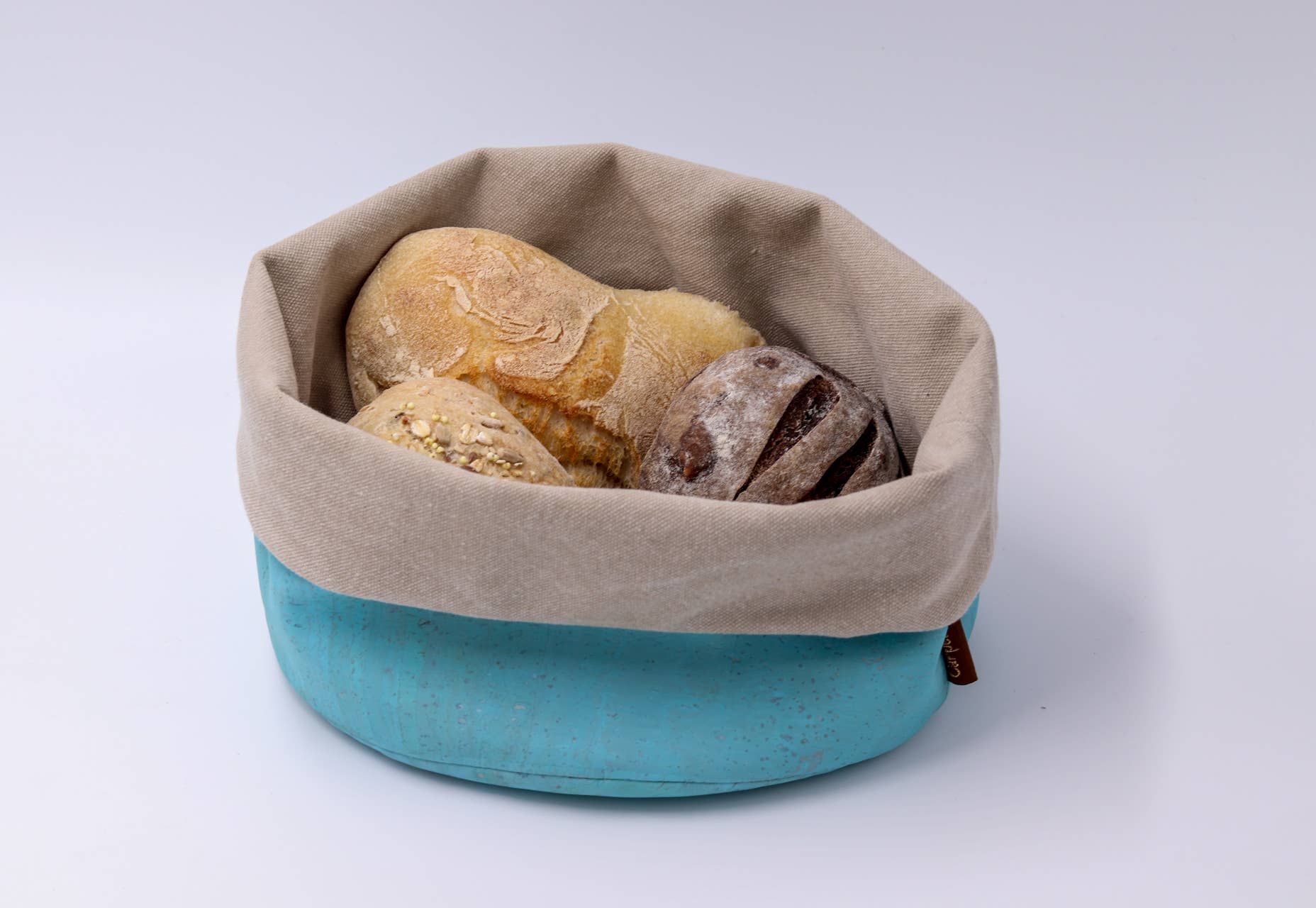 Carpel - Wholesale Bread Box - Small Cork Bread Basket4