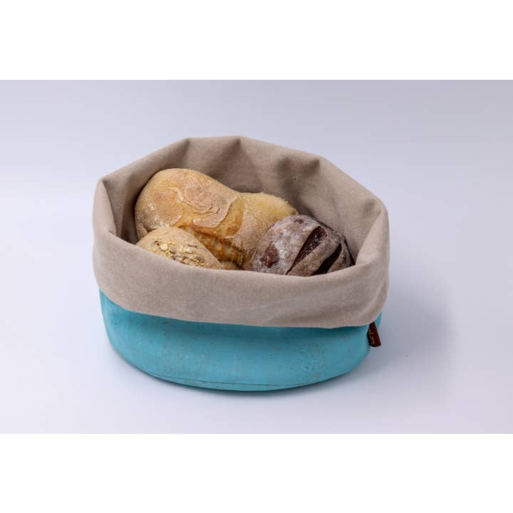 Carpel - Wholesale Bread Box - Small Cork Bread Basket4
