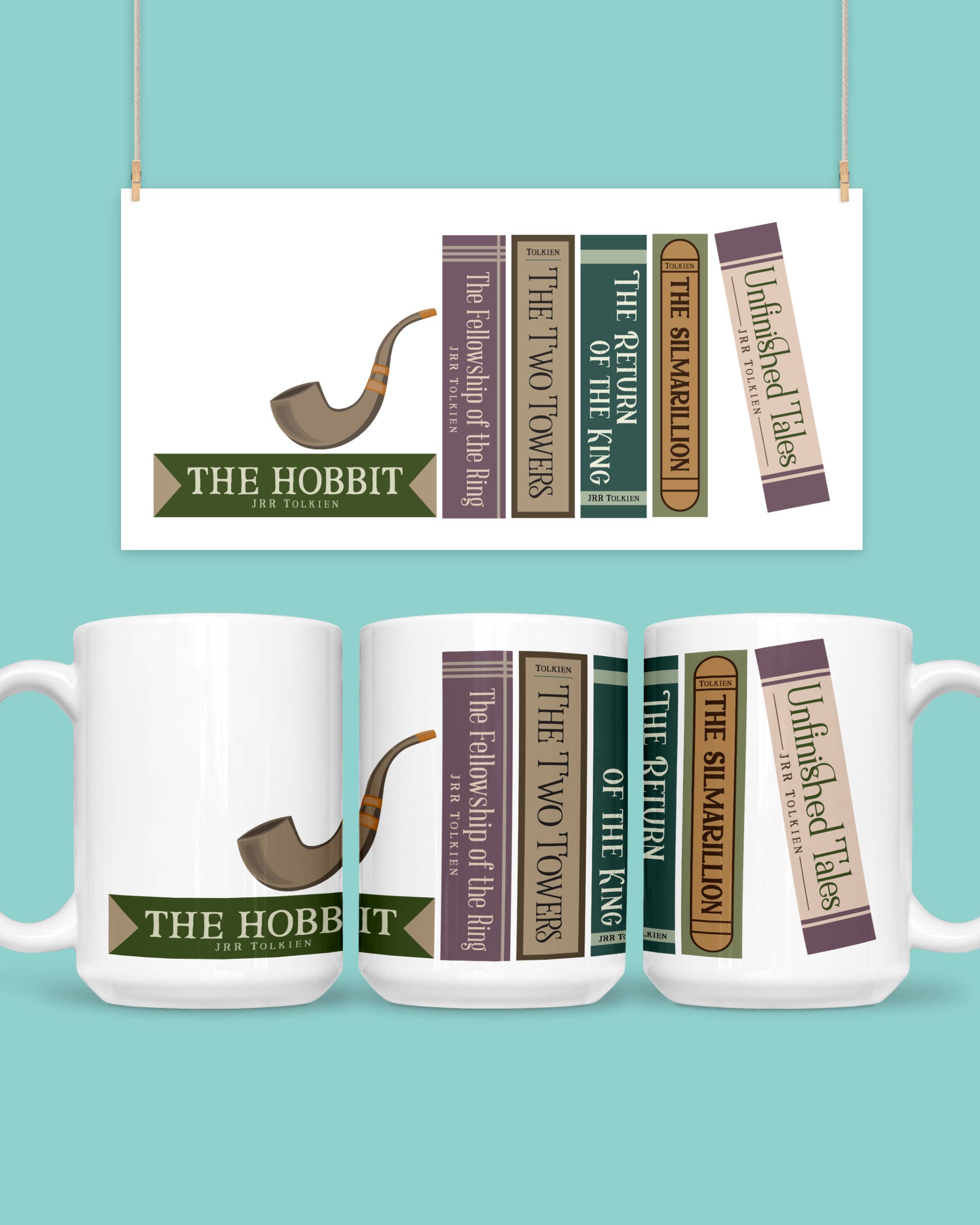 Chapter & Craft Studio - Wholesale Coffee Mug - Tolkien Lord of the Rings Mug