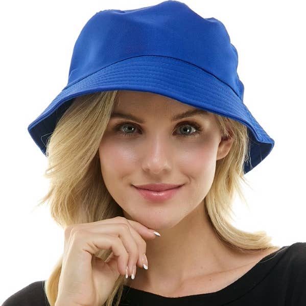 Blue Bucket Hat for wholesale by KBW Global Corp.