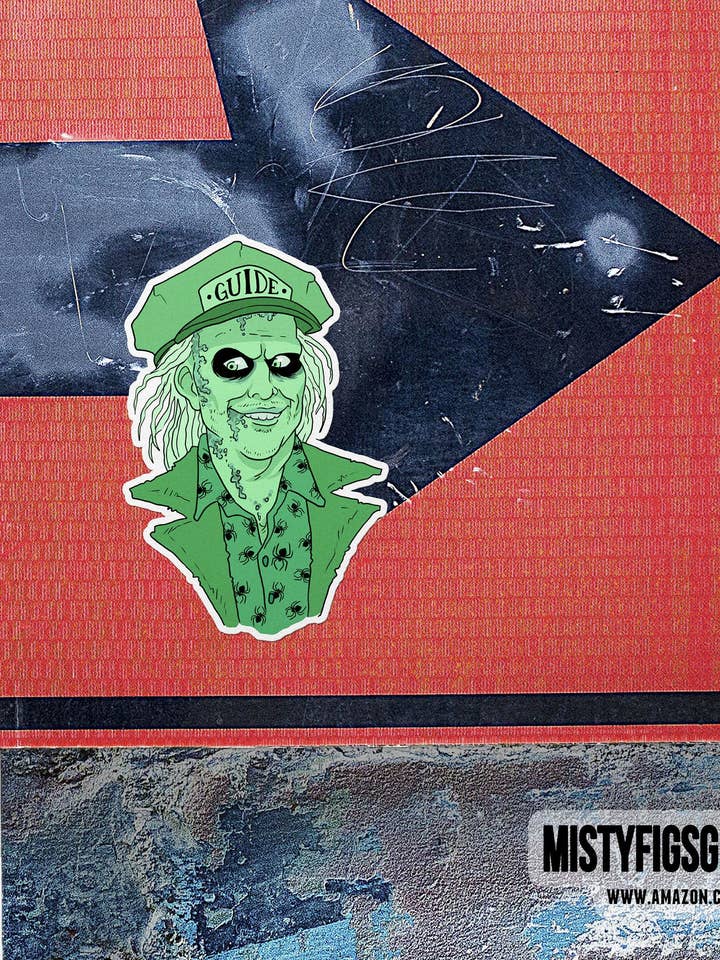 Vinylsticker - Beetlejuice voor wholesale door Misty Figs