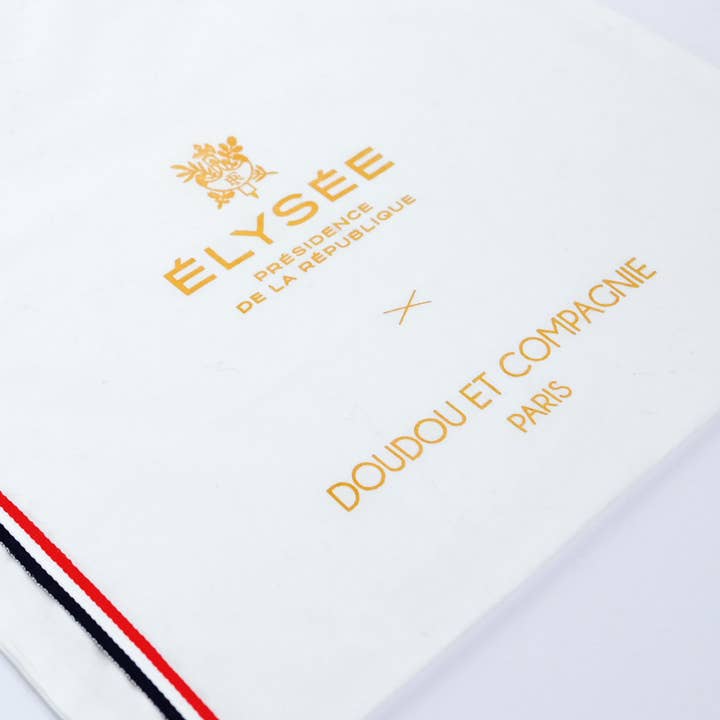 MAÏLOU TRADITION - Wholesale Stuffed/Plush Toy - Kids & Baby - The White Elysée Bear 30cm – Plush Made in France3