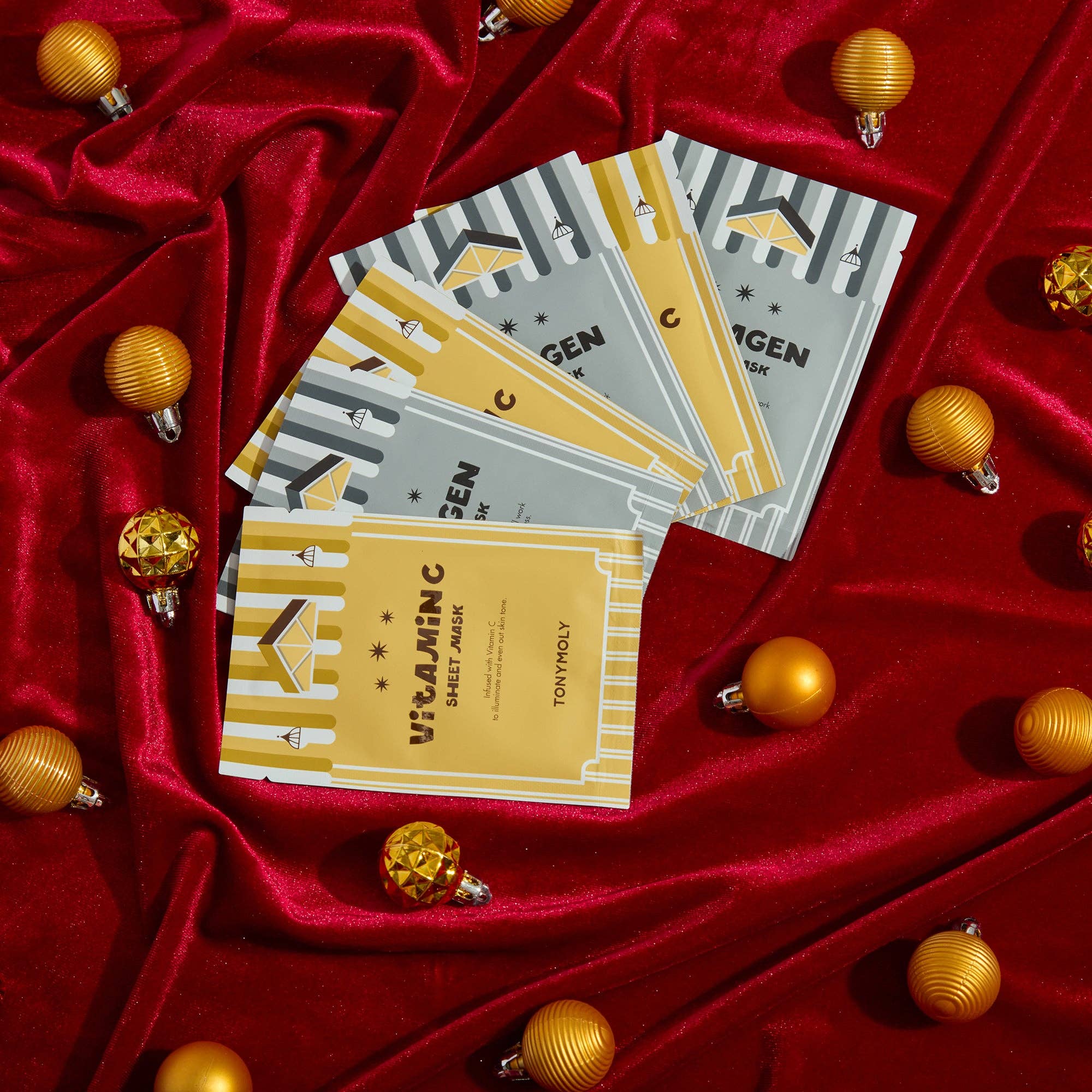 TONYMOLY – wholesale Skincare face mask – Mini House Of Masks - Collagen + Vitamin C3