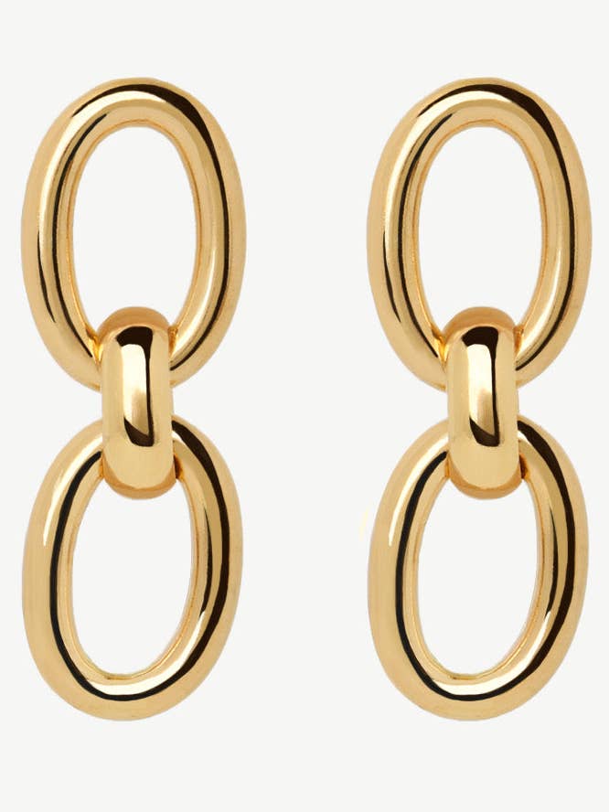 Dolce Vita Ohrringe aus plattiertem 925er Silber für den Großhandel von MESH