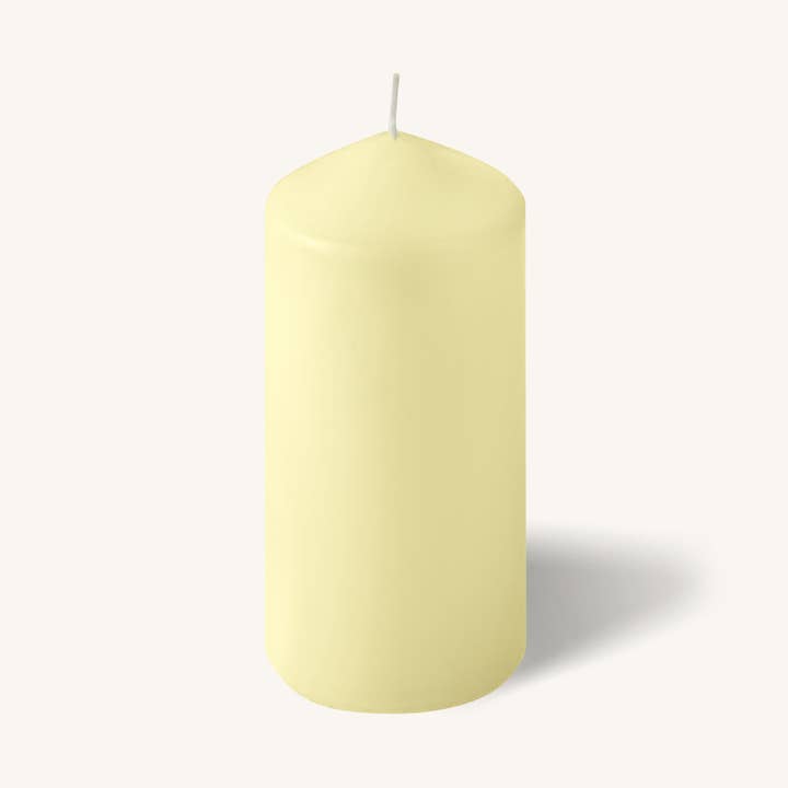 Bougies cylindriques en ivoire, 3 po x 7 po, paquet de 6 pour la vente par Hyoola Candles