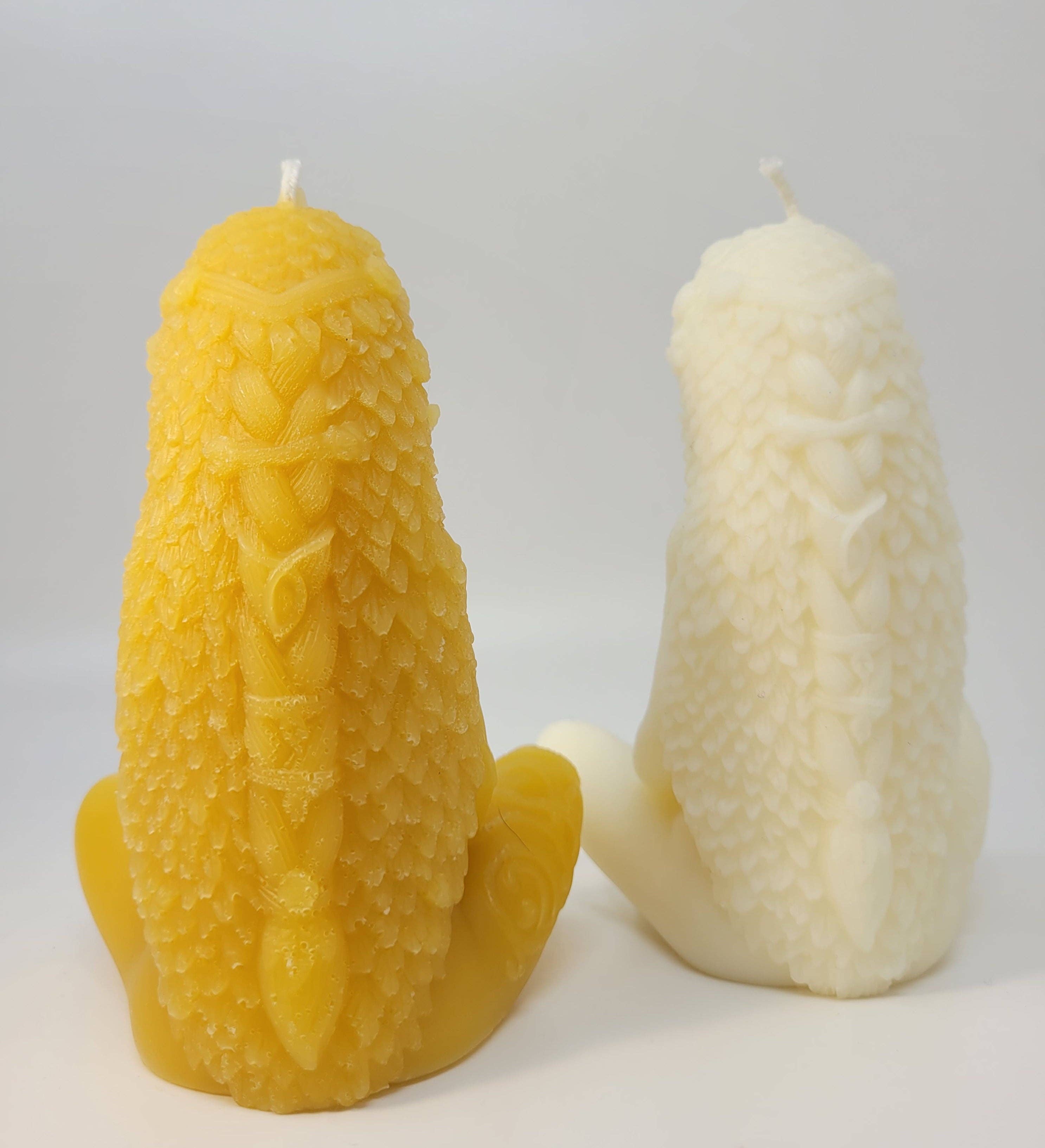 Radiant Angel Candle Co - Vente Bougies originales - Gaia - Bougie en cire d'abeille Mother Earth1