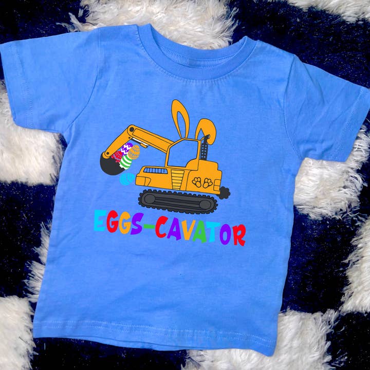 Camiseta Eggs-cavator por atacado de SDTINYTEES