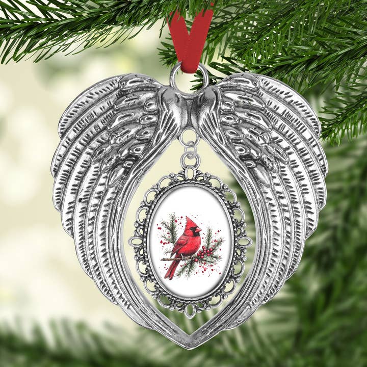 Ornamento de Árvore de Natal Memorial por atacado de Stencil Art Canada