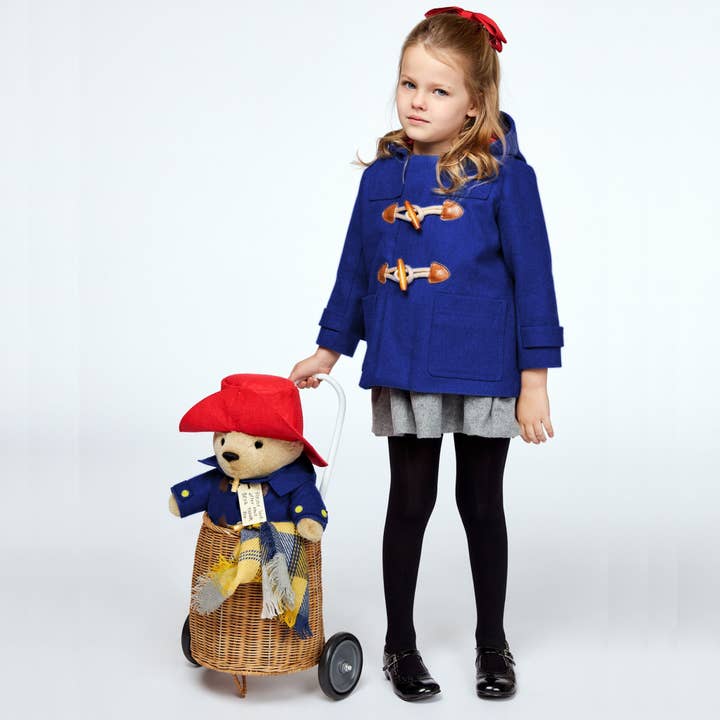 Little Goodall – Casaco - Criança por atacado – Casaco clássico de lã Paddington com capuz4