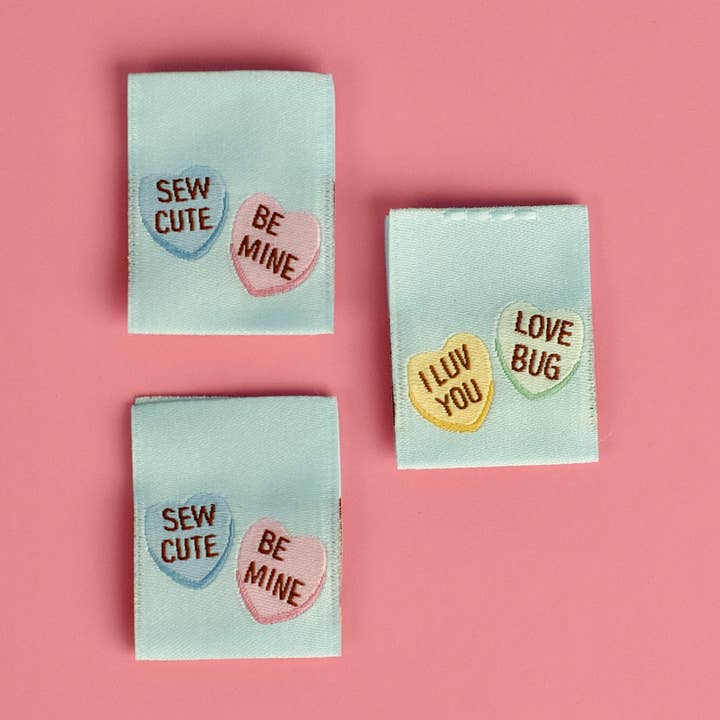 Love Bug - Sewing Labels for wholesale by Kati Cupcake