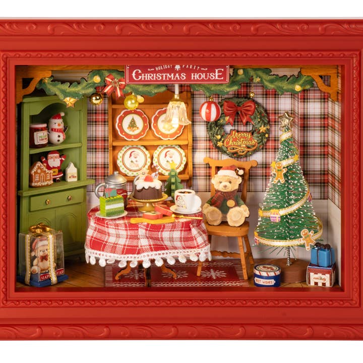 Robotime - Wholesale DIY Craft Kit - Christmas Eve Party Story Frame0