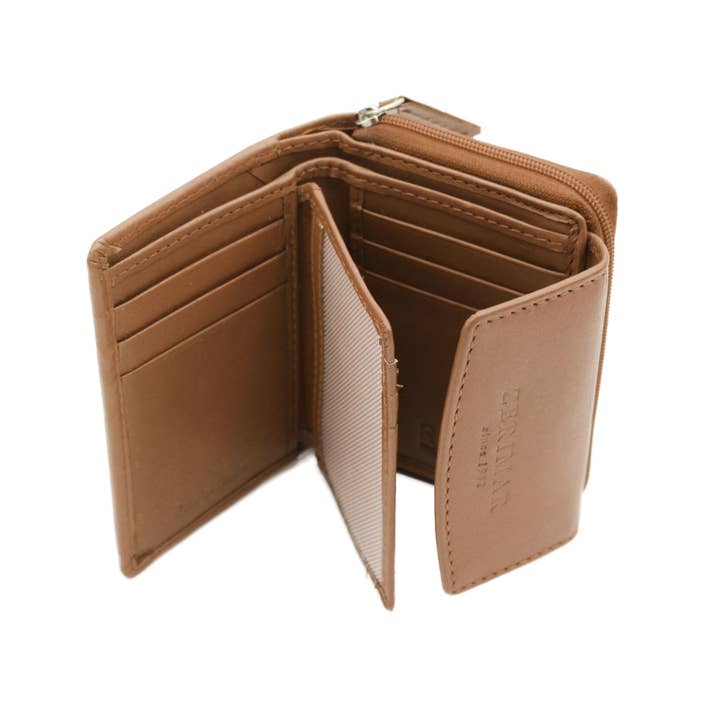 Zerimar 1942 - Wholesale Wallet - Women's - Zerimar Cartera de Piel Mujer | Cartera de Mano 10x8 cms2