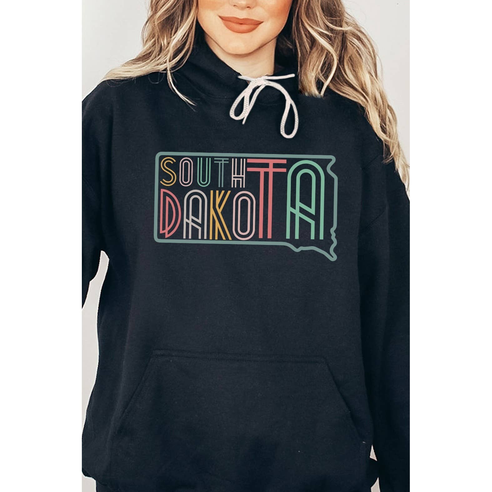 Kissed Apparel – wholesale Hoodie – Women's – Neon State Shape Graphic Hoodies17