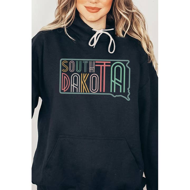 Kissed Apparel – wholesale Hoodie – Women's – Neon State Shape Graphic Hoodies17