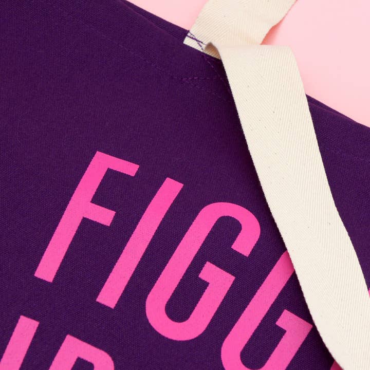 Alphabet Bags - Wholesale Tote Bag - Women's - Figgy Pudding - Plum Tote Bag2