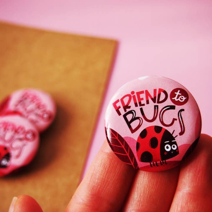 Marienkäfer-Geschenke, Marienkäfer-Anstecker, Marienkäfer-Abzeichen, Käfer-Anstecker für den Großhandel von Irene Renon illustrations