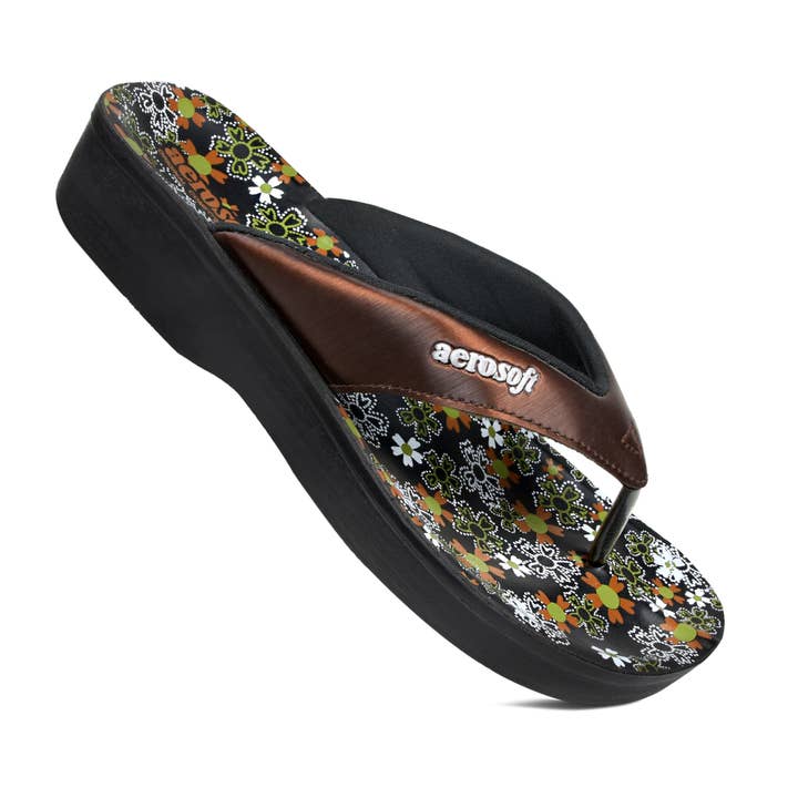 AEROSOFTFOOTWEAR - Wholesale Flip Flops – Women’s - AEROSOFT - Anette Thong Flip Flop Sandals for Women