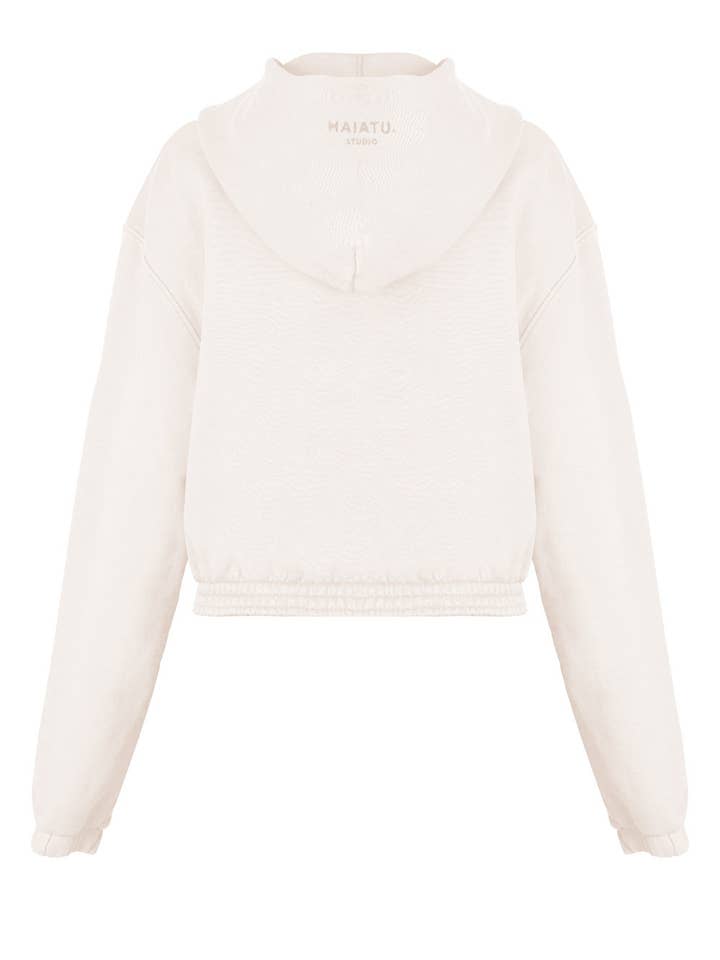 Sudadera corta con capucha Saara para venta al por mayor de MAJATU. STUDIO