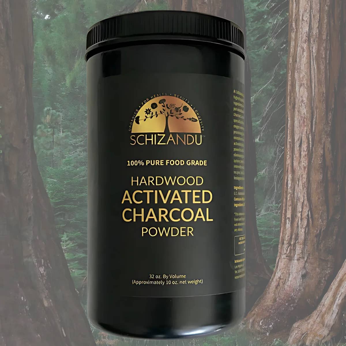 Schizandu Organics - Wholesale Protein/Superfood Powder - 100% Food Grade Hardwood Activated Charcoal Powder