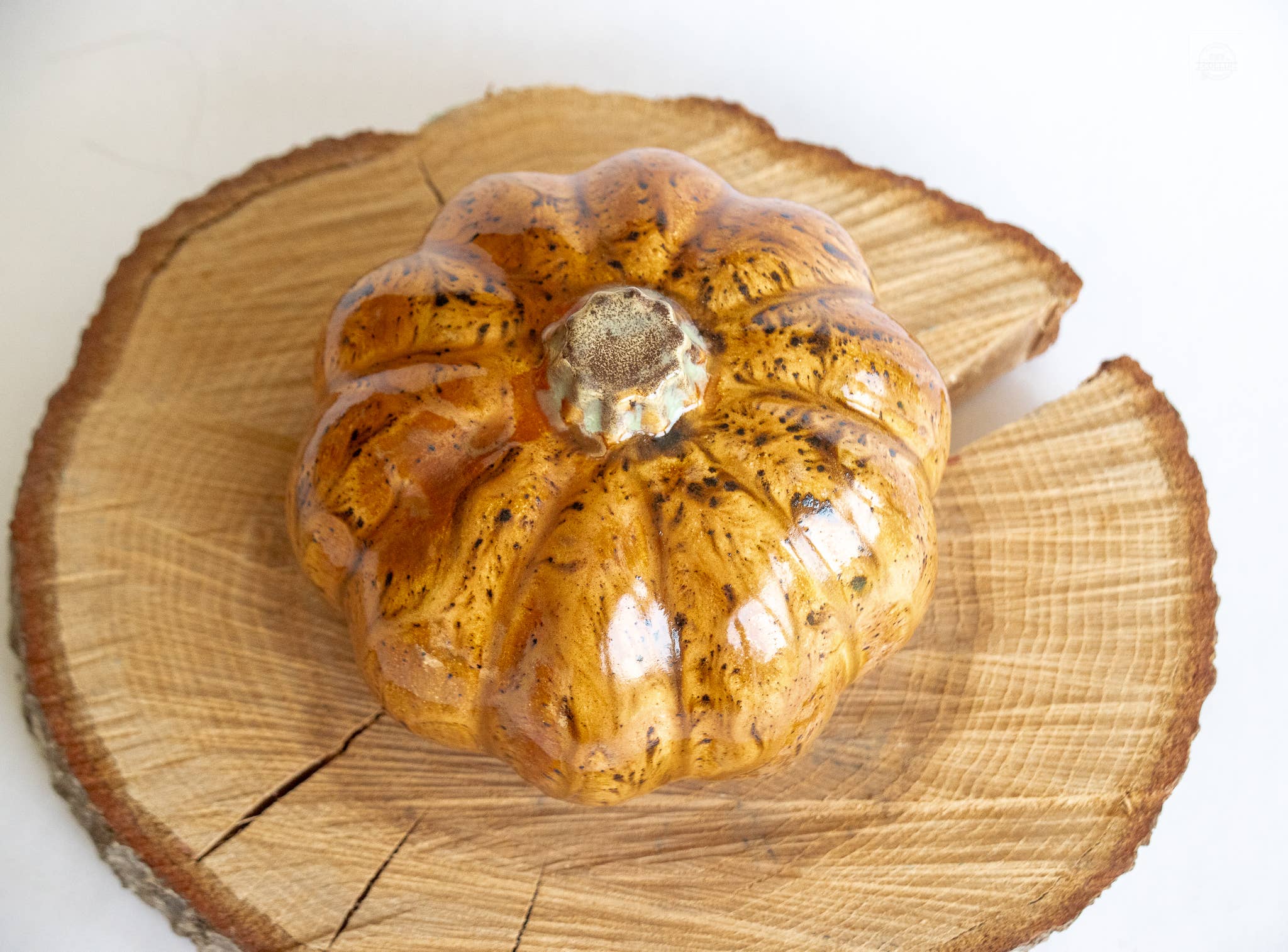 Prodigal Pottery - Wholesale Decorative Tabletop Object - Ceramic Pumpkin10