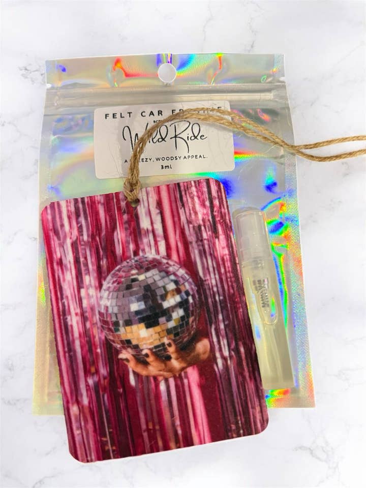 Feltro de Discoteca Rosa Fresco por atacado de The Prickly Five