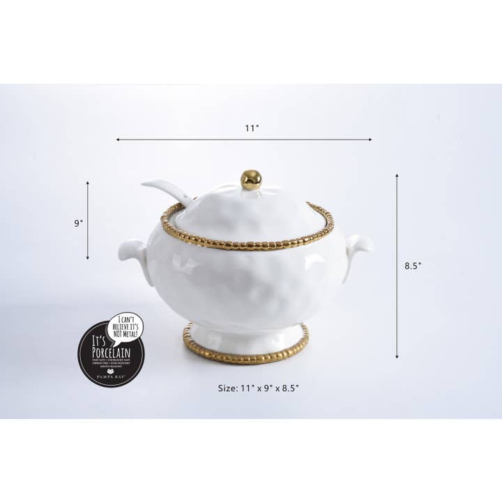 Pampa Bay - Wholesale Serve Bowl - Soup Tureen & Ladle