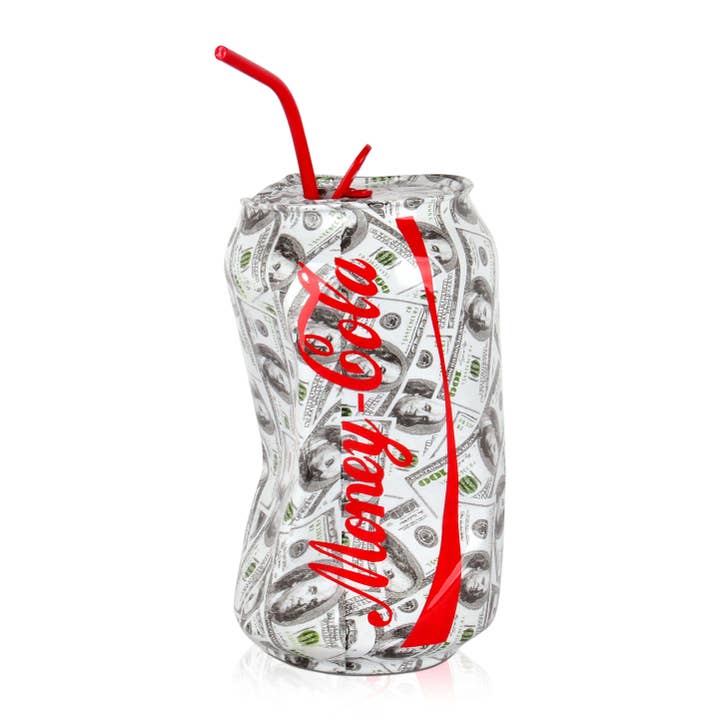 Scultura in resina 'Lattina schiacciata dollari' per la vendita all'ingrosso da parte di ADM Home Decoration