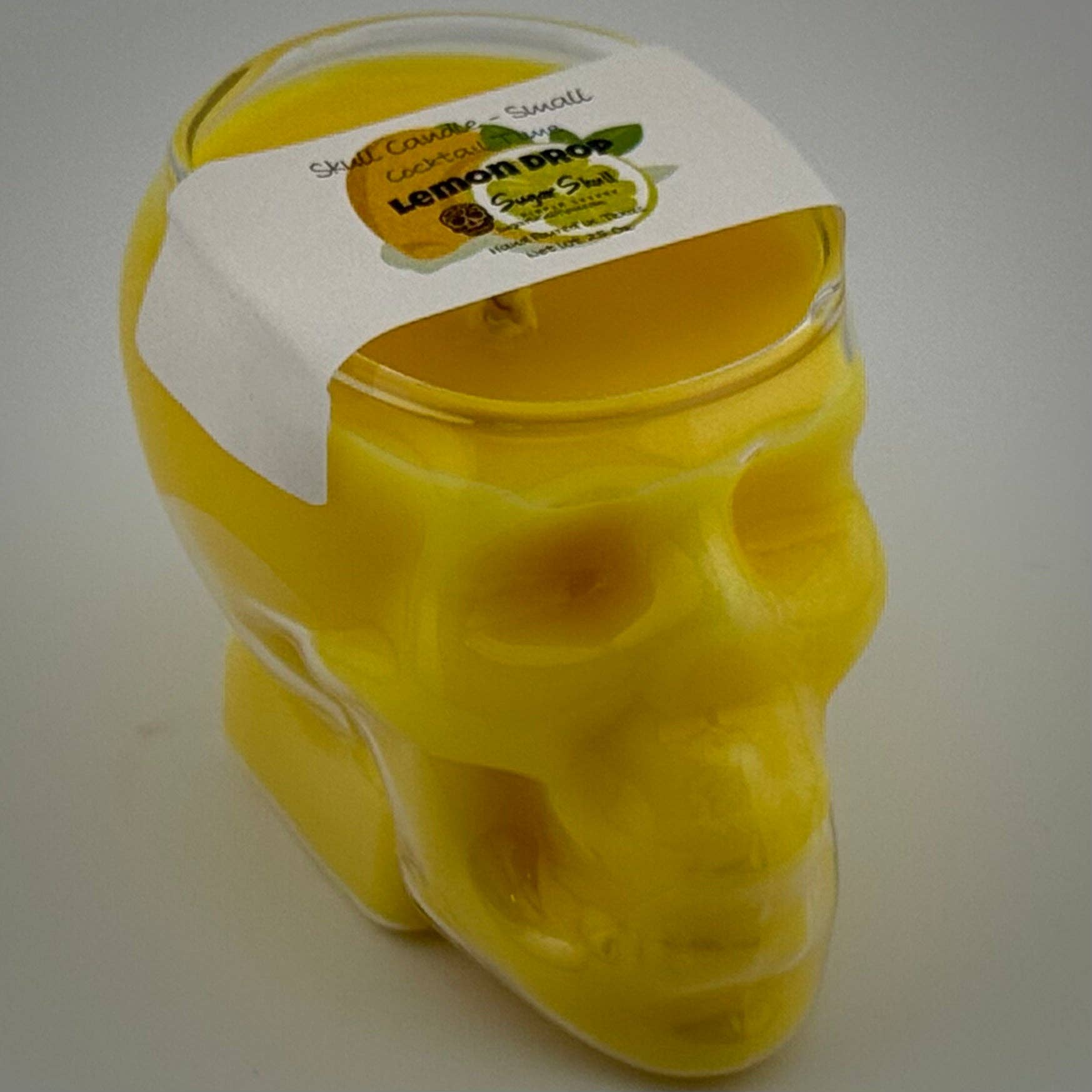 Sugar Skull, LLC - Wholesale Jar/Filled Candle - Cocktail Time Skull Candles11