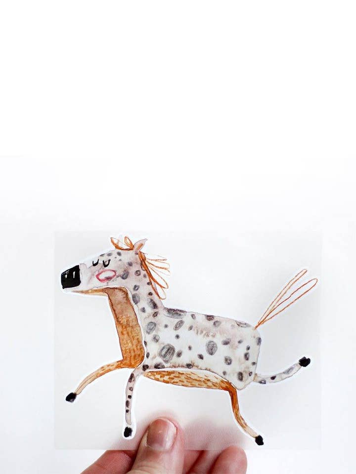 Bügelbild Pferd für den Großhandel von Halfbird