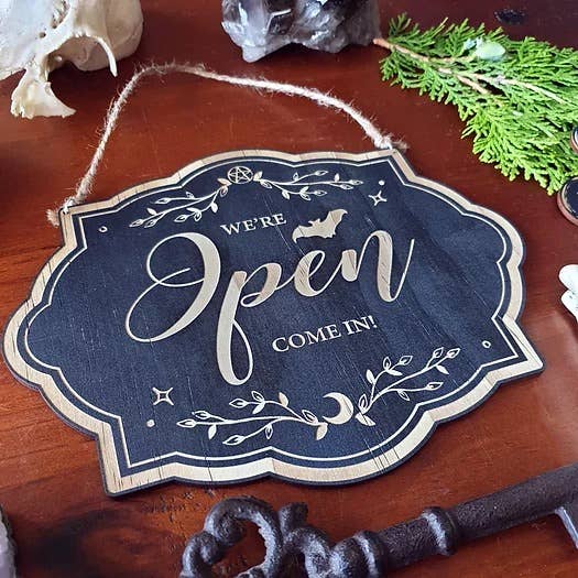 Yiska Designs – Engroshandel Skilt – Magisk skilt til åbent og lukket for små virksomheder4