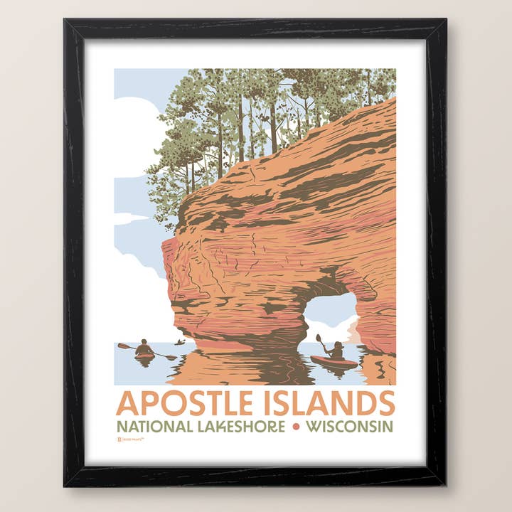 Apostle Islands National Lakeshore Wisconsin Print for wholesale by Bozz Prints