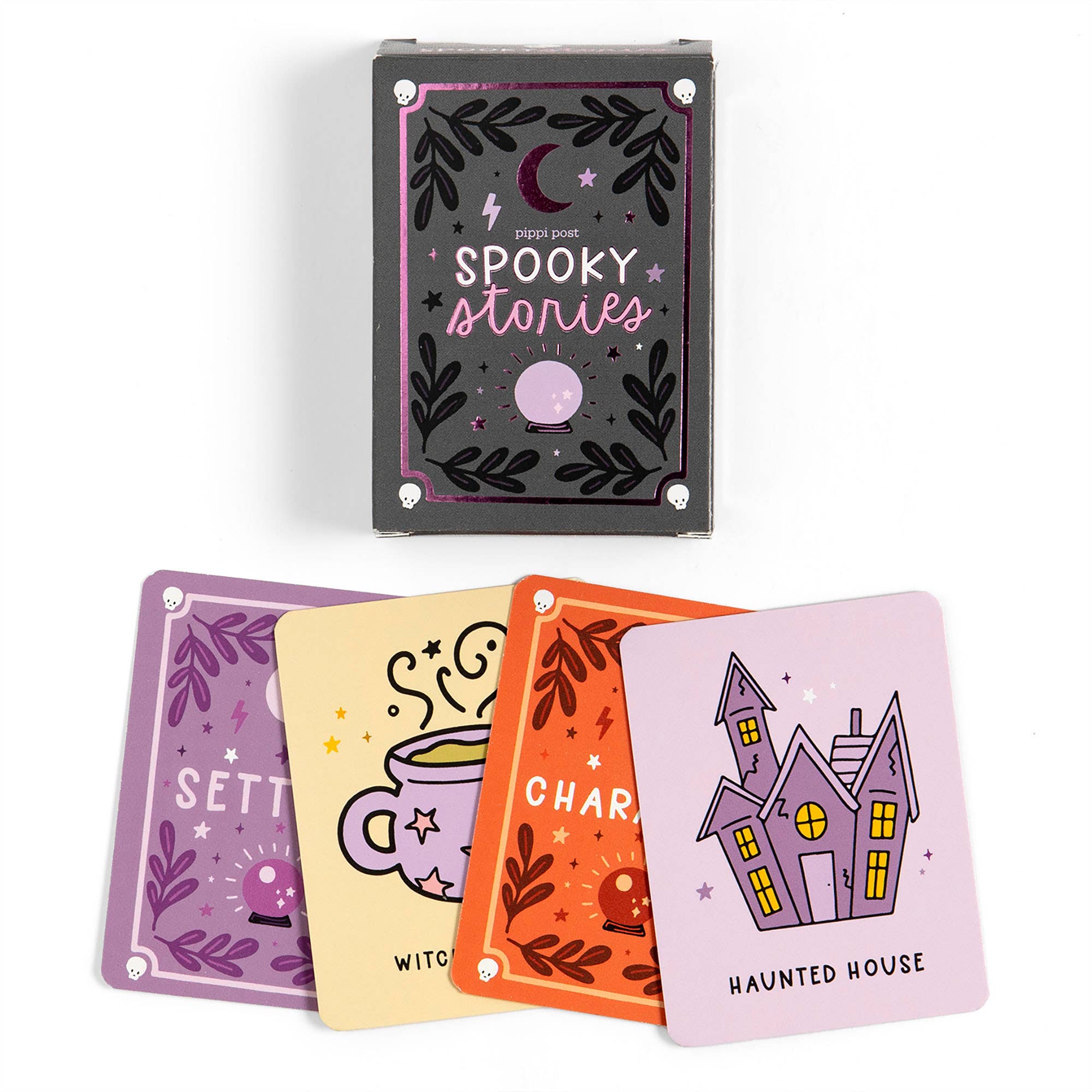 Pippi Post - Wholesale Playing Cards - Spooky Stories Storytelling Prompts Card Game1