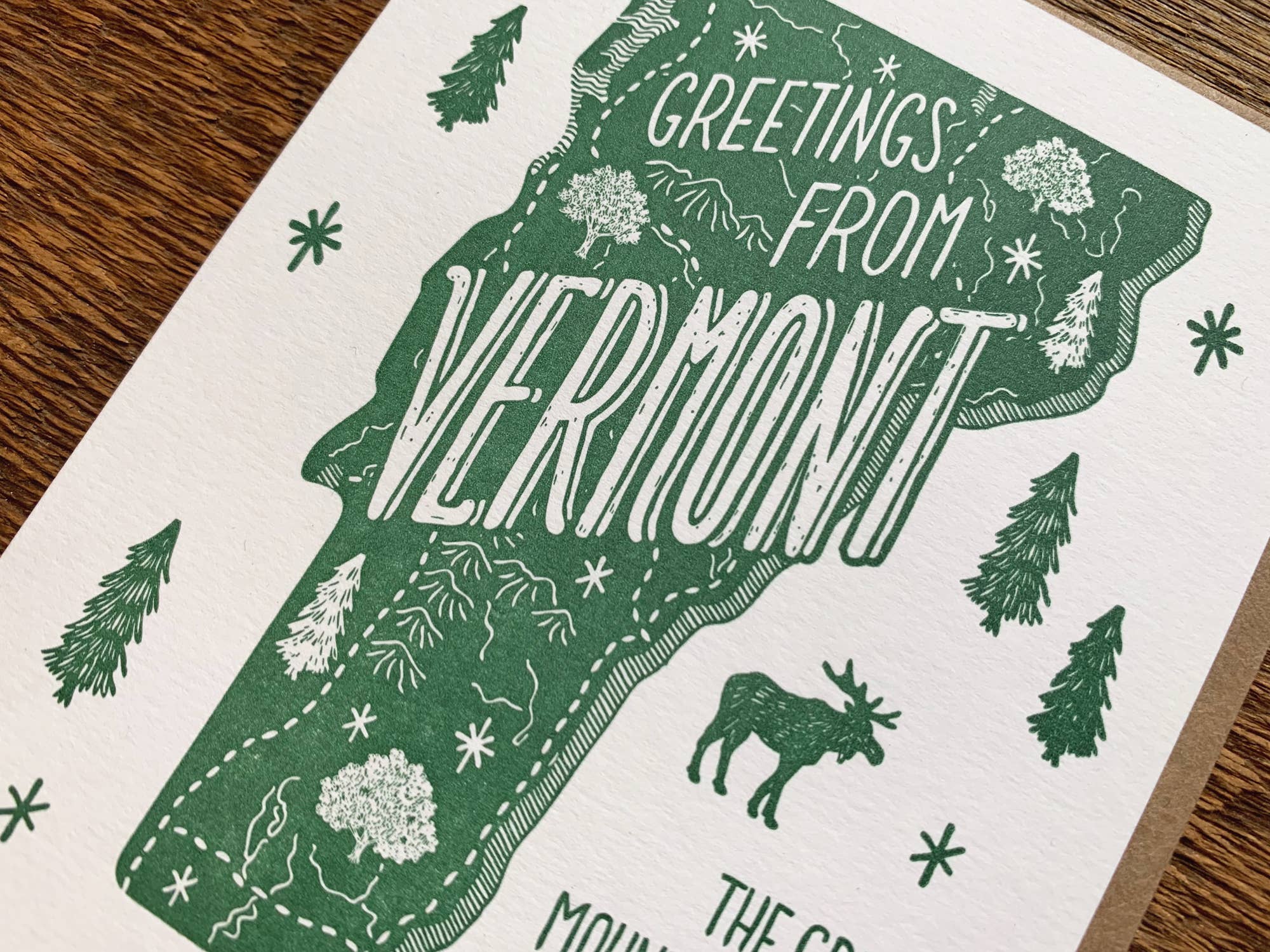 Noteworthy Paper & Press - Wholesale Season's Greetings Card - Vermont Card3