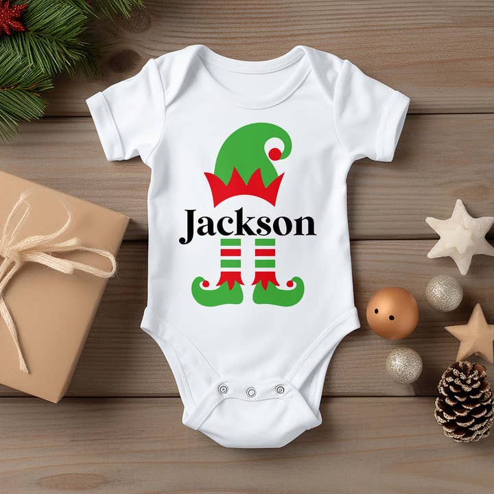 Combinaisons de Noël personnalisées | Elf pour la vente par Etchey