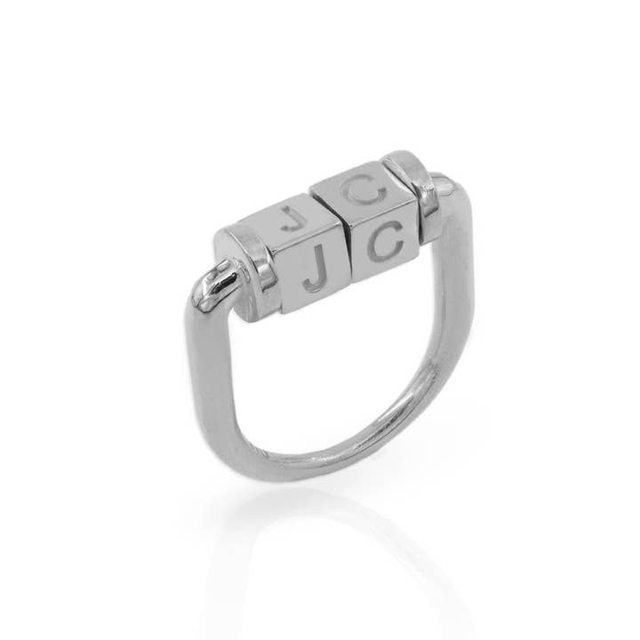 Rolling Cube Ring for wholesale by Anna Lou of London